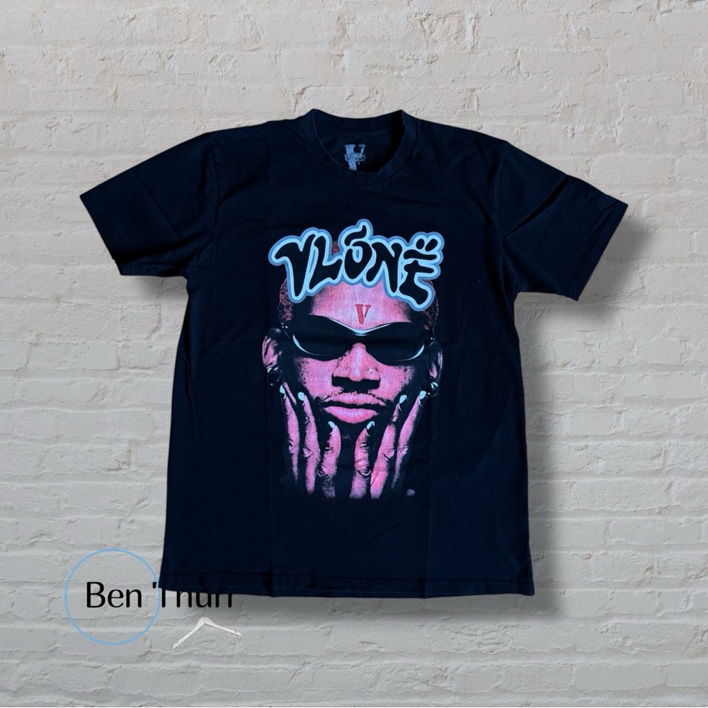 Size L - VLone Rodman Logo T-Shirt
